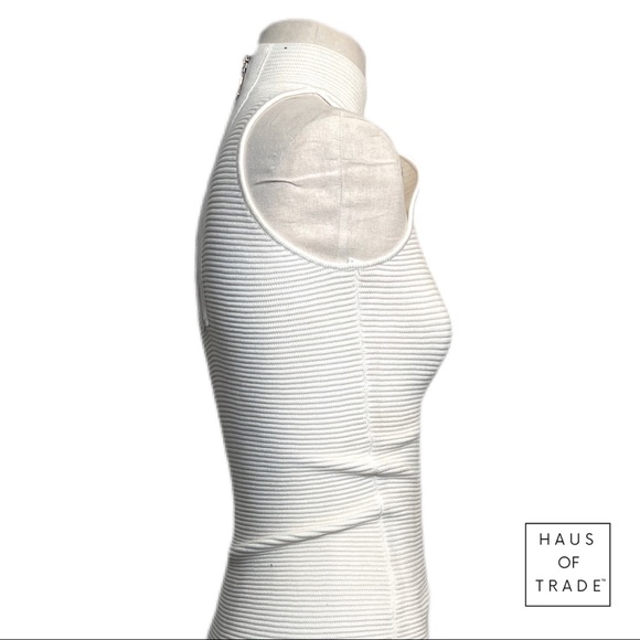 TORN White Halter Knit Dress - Picture 10 of 15